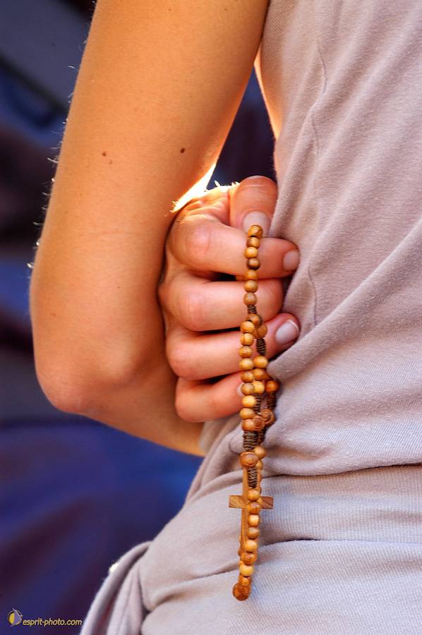 Nom de l'image : D1165159-01_(c)Norbert-JUNG — Description :  Lourdes 2004 - PËlerinage du Pape ‡ Lourdes